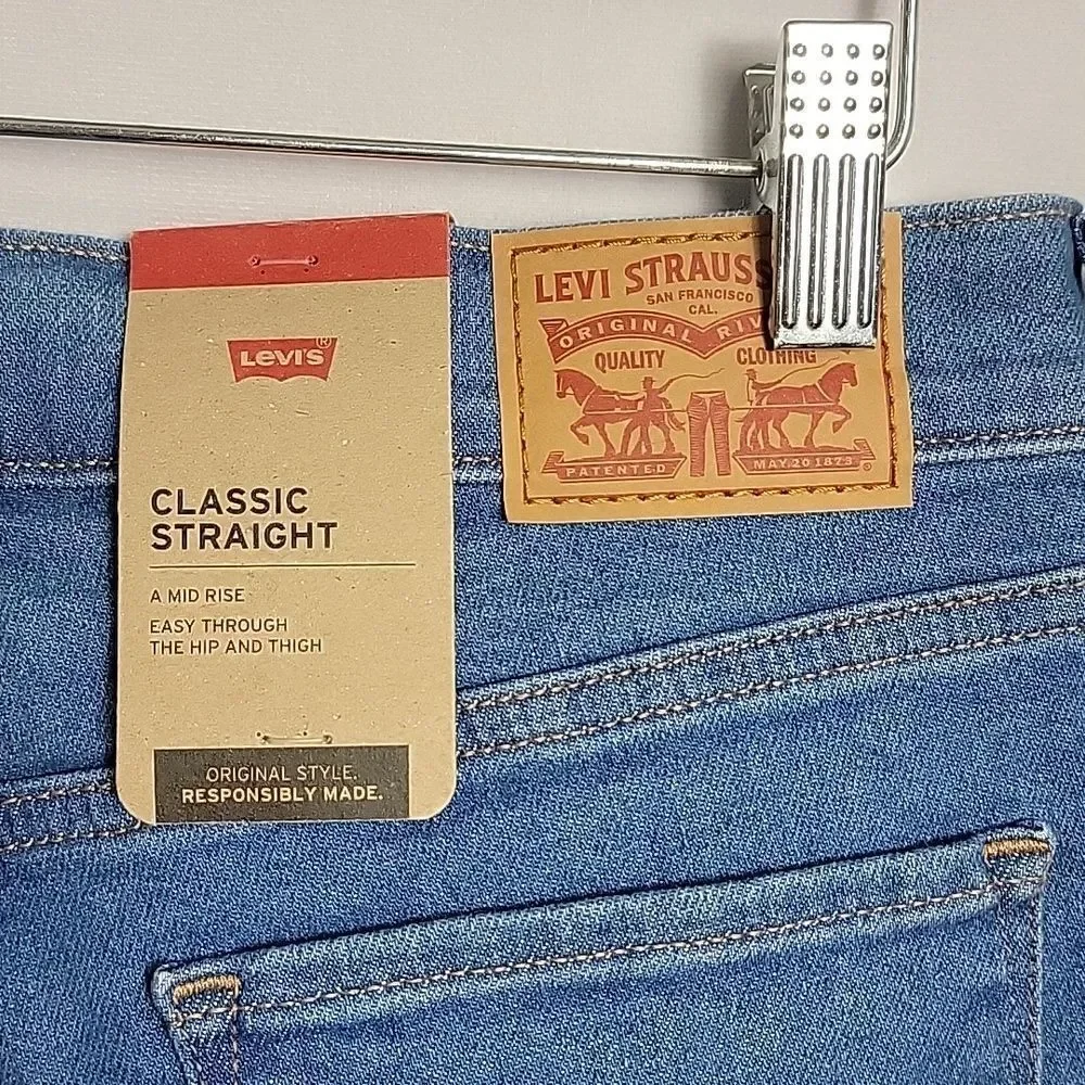NEW.. LEVI'S.. CLASSIC STRAIGHT.. - Picture 9 of 16